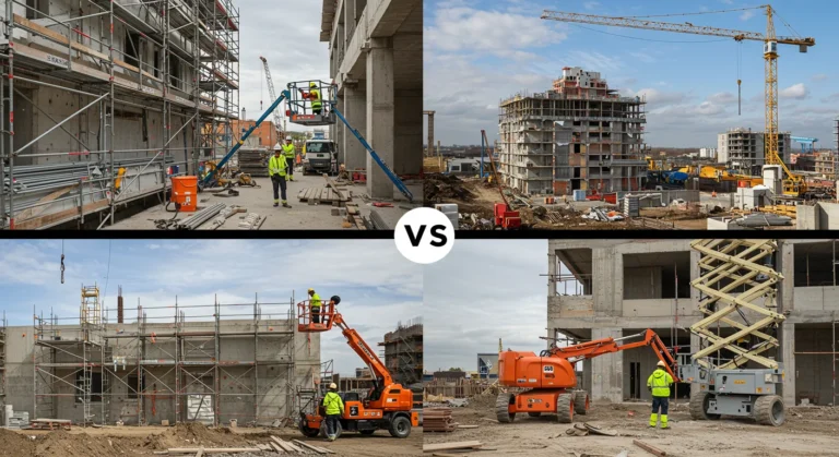 A diferença entre andaimes suspensos e plataformas motorizadas: qual escolher para sua obra?